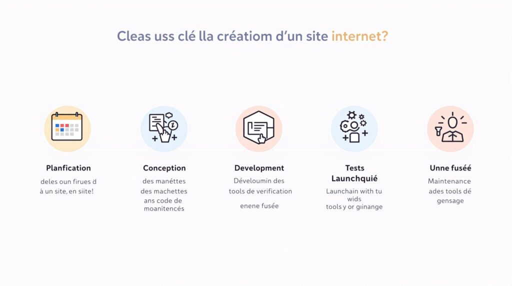 Les étapes clés de la création d’un site internet
