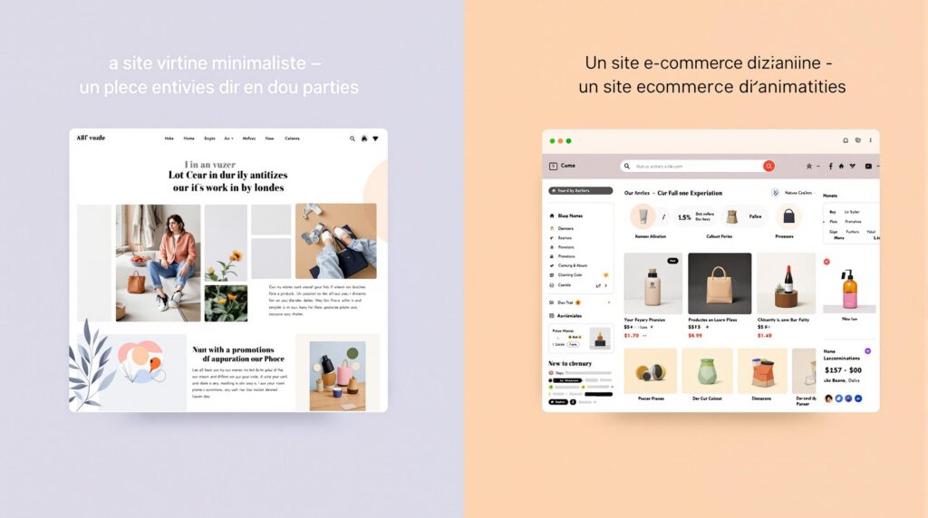 Site vitrine ou site e-commerce : quelles sont les différences et avantages ? - LeroyMedia