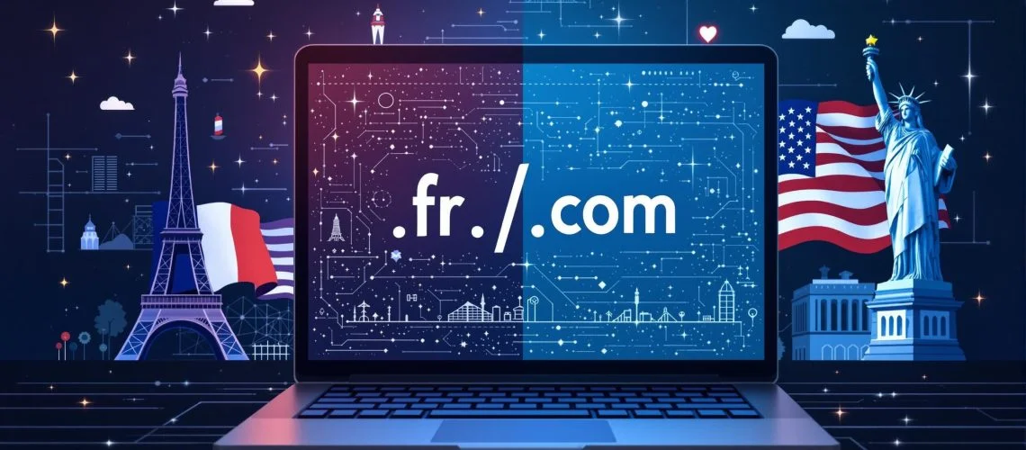 .fr ou .com : Quelle extension choisir pour son nom de domaine ?